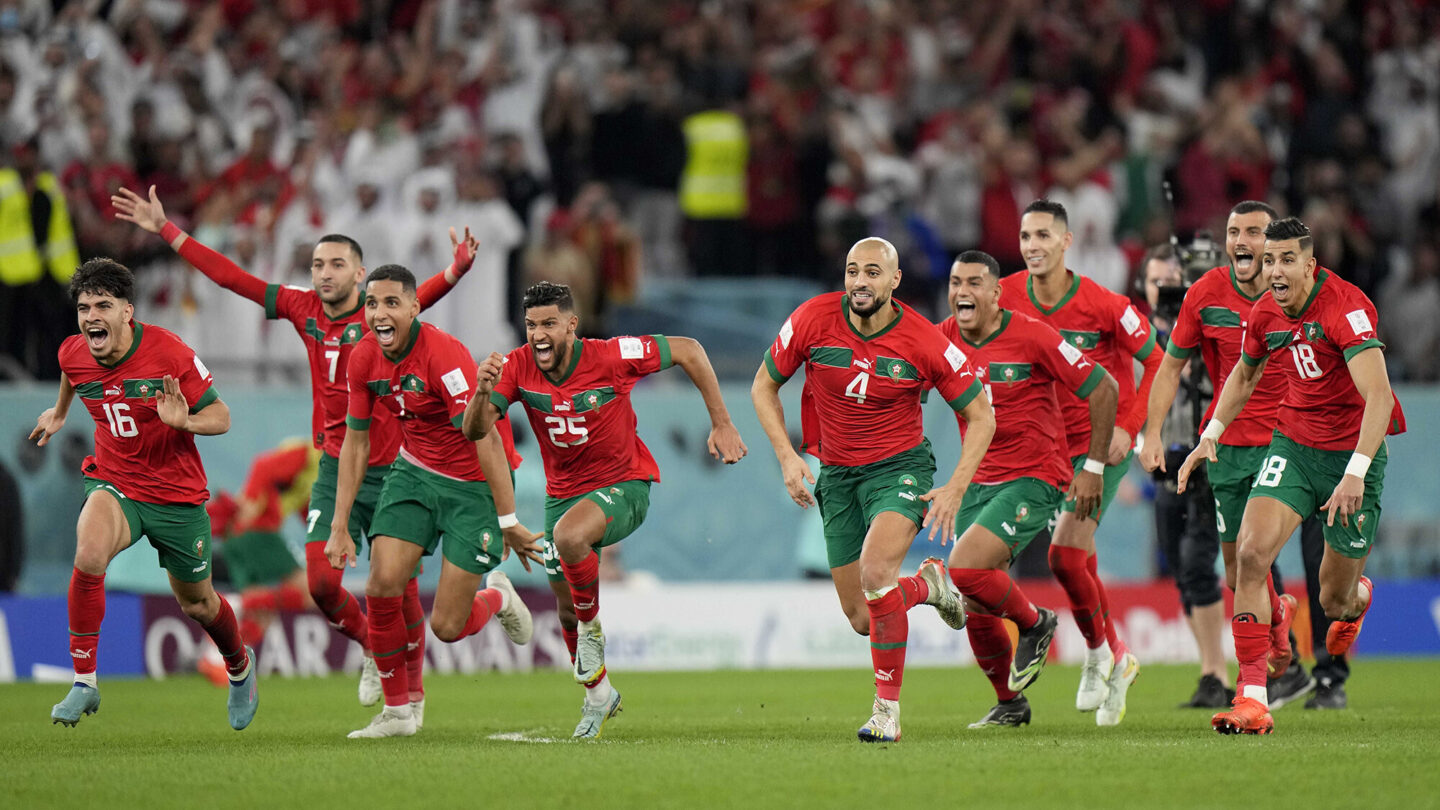 Maroko cetak sejarah baru sebagai Negara Afrika pertama yang lolos ke semi final Piala Dunia