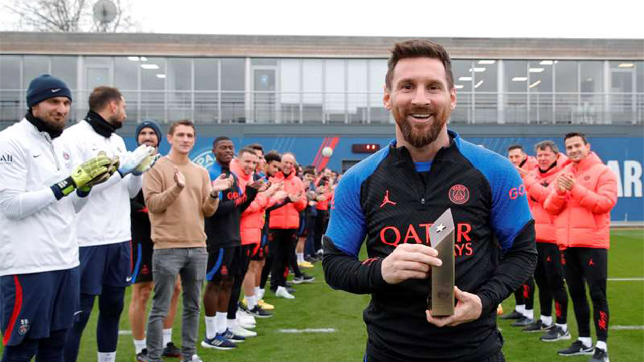 Sang Juara Lionel Messi telah kembali ke markas PSG pada hari rabu 4 januari 2023
